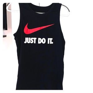 NIKE Size Medium Just Do It Logo Tank
